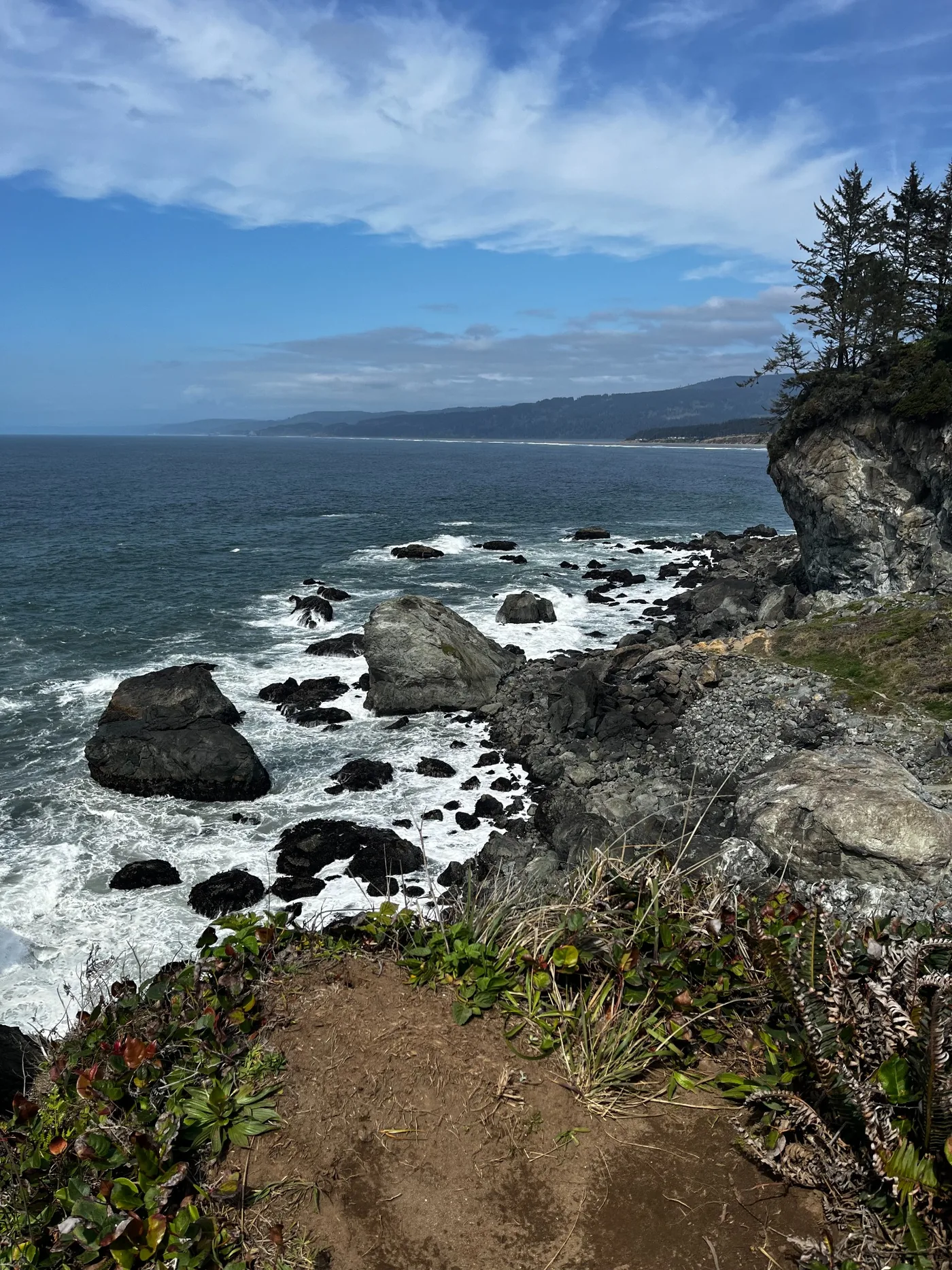 Humboldt County coastline in Northern California